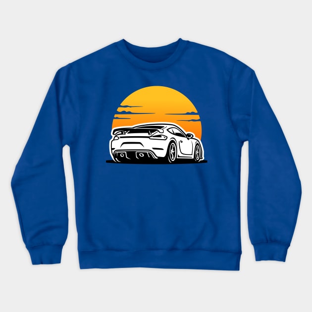 speed car, sunshine Crewneck Sweatshirt by Steph